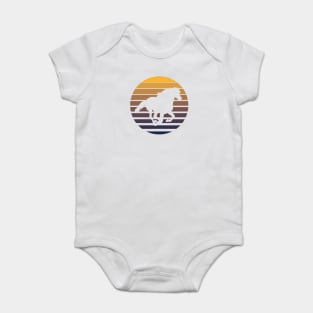 RETRO HORSE Baby Bodysuit